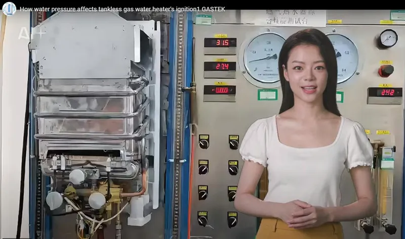 Cum afectează presiunea apei aprinderea încălzitorului de apă pe gaz fără rezervor?