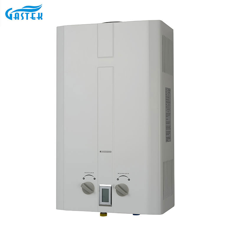 Gheizer pe gaz pentru electrocasnic montat pe perete de tip coș